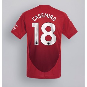 Manchester United Casemiro #18 Domaci Dres 2024-25 Kratak Rukavima